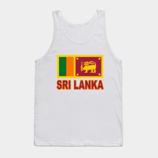 The Pride of Sri Lanka - National Flag Design Tank Top